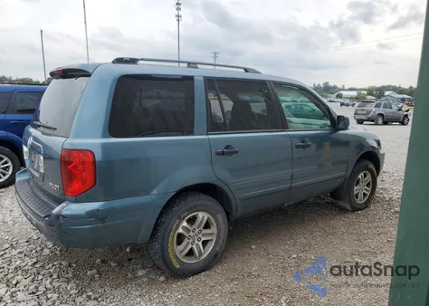2005 Honda Pilot Exl from USA, damaged, VIN 5FNYF18655B035948